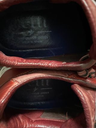 Zapatillas Cetti Piel Roja