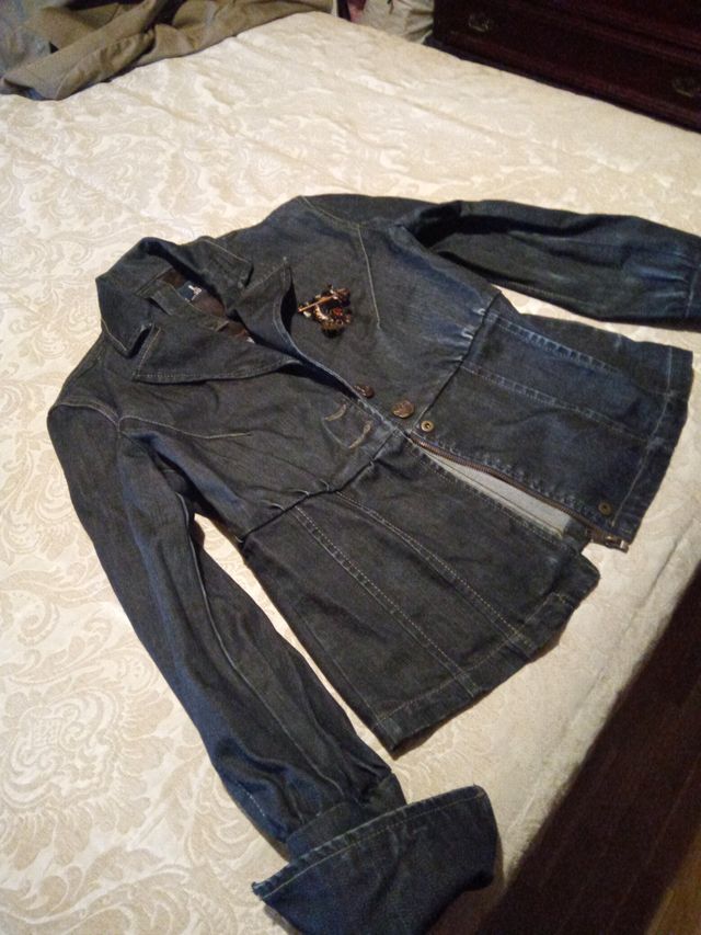 Chaqueta vaquera azul