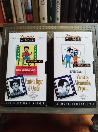 Colección VHS Alfredo Landa 6 Películas