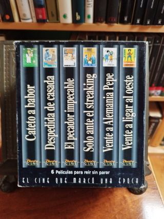 Colección VHS Alfredo Landa 6 Películas