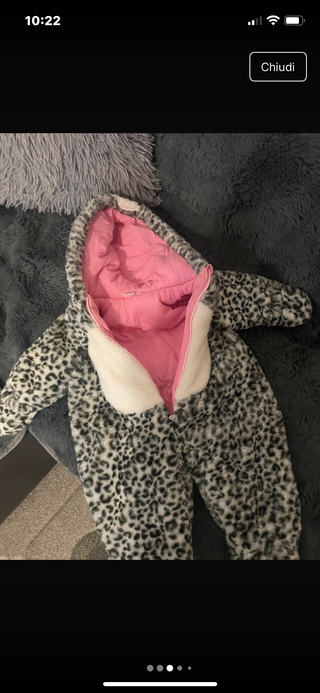 2 Tute Imbottite Bimba Orsetto