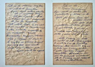 2 Postales Antiguas México