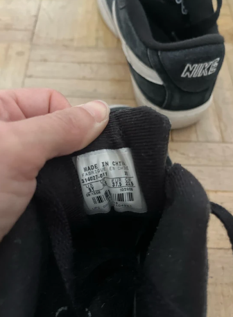 Deportivas Nike 6.0 Negras y Blancas