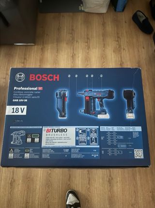Clavadura para hormigón a batería Bosch BiTurbo