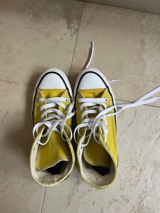 Zapatillas Converse All Star Amarillas talla 35