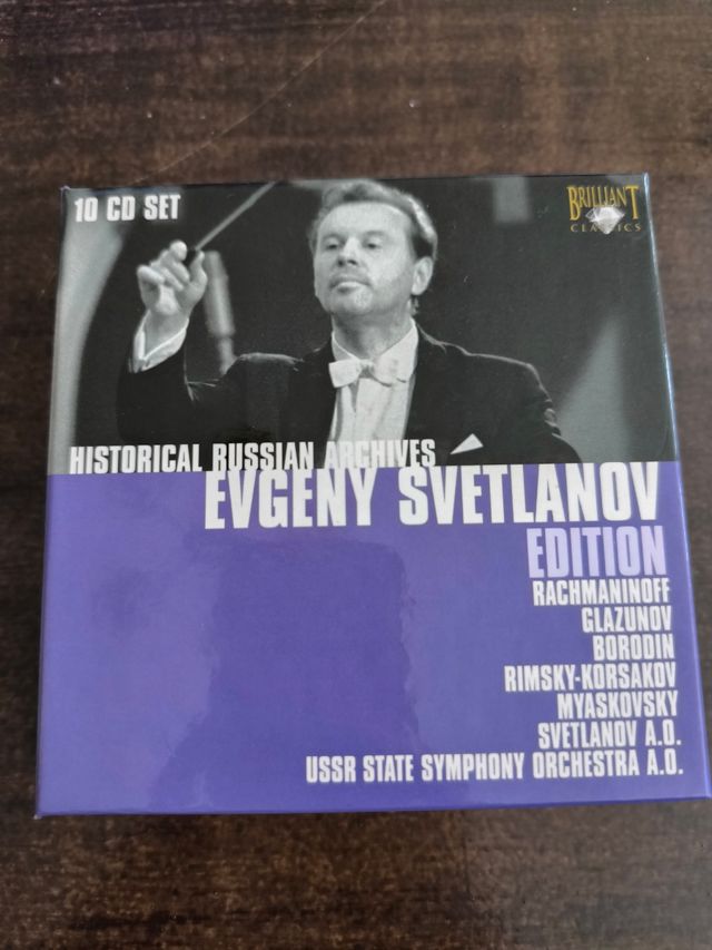 Evgeny Svetlanov Edition 10 CD Set