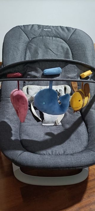 Sdraietta Inglesina grigia con giochi