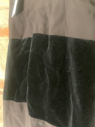 Gonna nera e verde taglia 46
