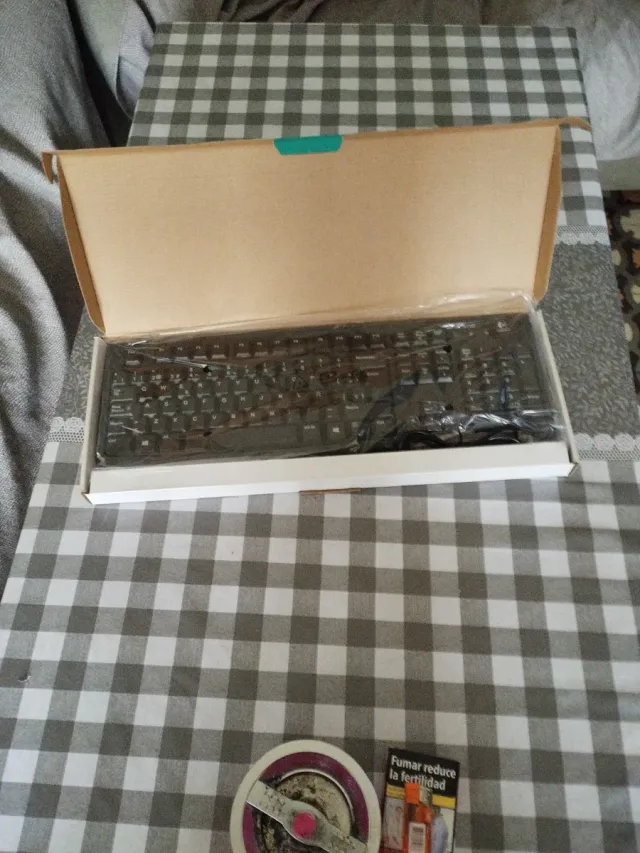 Teclado Logitech K120 Negro