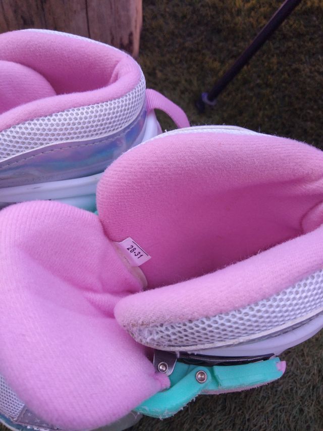 Patines 4 Ruedas con Luces LED