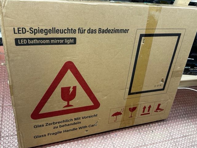 Espejo LED Baño 80x60cm