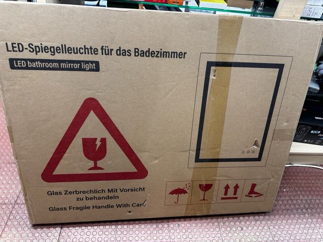 Espejo LED Baño 80x60cm