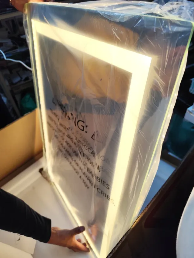 Espejo LED 80x60cm 3 Funciones