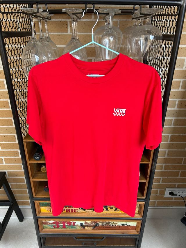 Camiseta Vans Roja Talla S