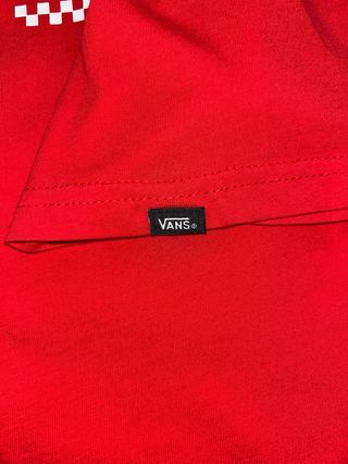 Camiseta Vans Roja Talla S