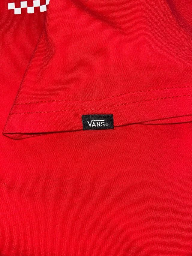Camiseta Vans Roja Talla S