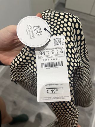 Falda pantalón con volantes