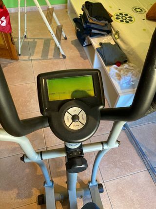 Bicicleta Elíptica Gris