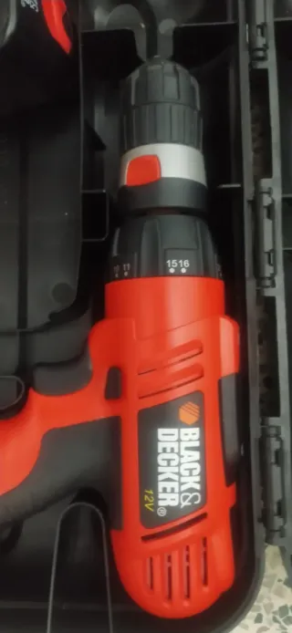 Taladro Black & Decker 12V