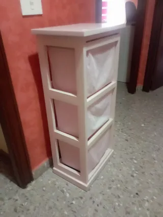 Cama con dos cajones +Colchón+Cubrecolchón+ mueble