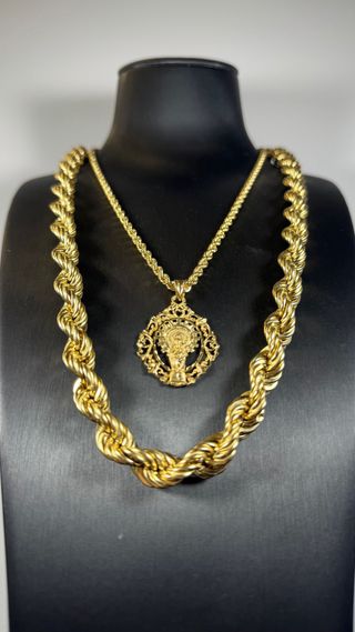 Cadena Salomónica Oro 18k