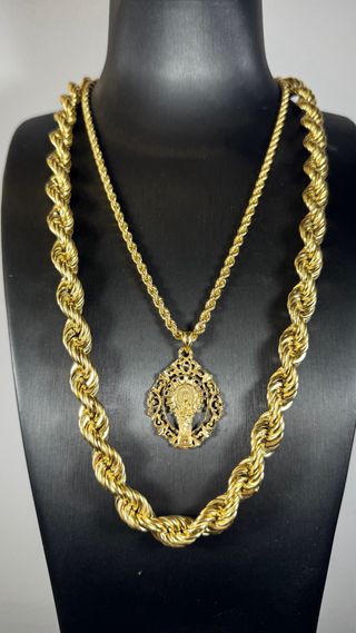 Cadena Salomónica Oro 18k