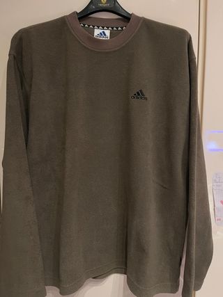 Felpa Adidas Uomo Taglia L Marrone