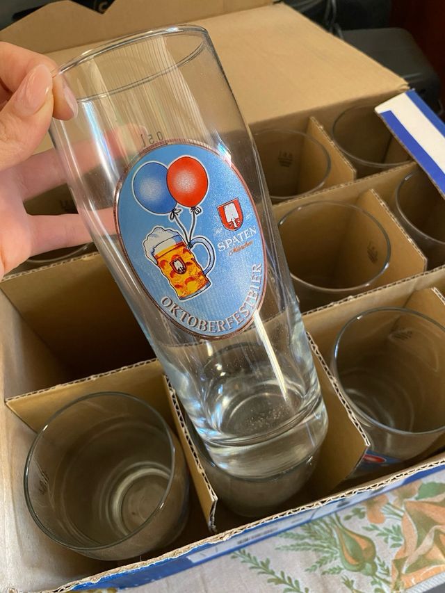 Set 12 Bicchieri Birra RKL Ruhr Kristall Glas