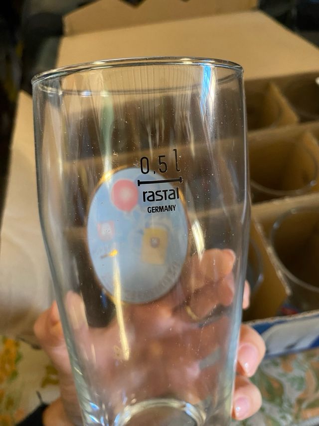 Set 12 Bicchieri Birra RKL Ruhr Kristall Glas