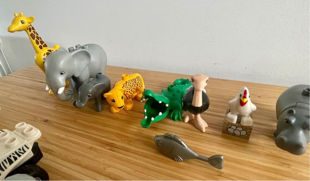 Lote grande de Lego: Naturaleza y Camping