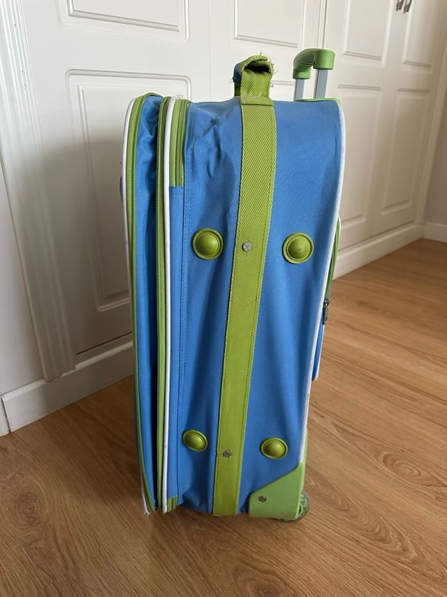 Maleta de viaje Greenwich azul y verde