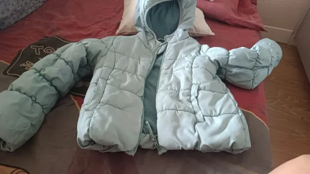 Abrigo acolchado niña