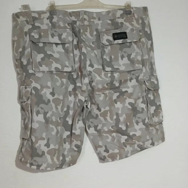 Bermuda Natural Option Camuflaje /Gris,mide58 cm