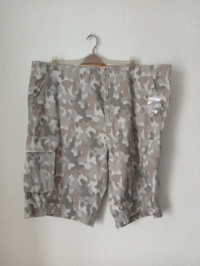 Bermuda Natural Option Camuflaje /Gris,mide58 cm