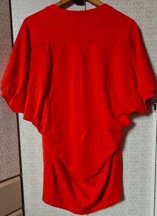 Vestido corto oversize manga murciélago Zara nuevo