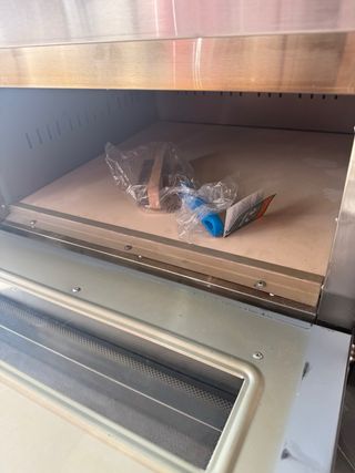 Horno de pizza a gas