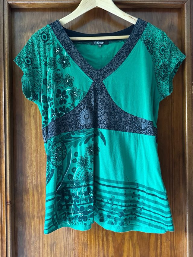 Lote 5 Camisetas Talla XL/XXL Mujer