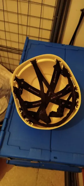 Casco de obra blanco DeltaPlus