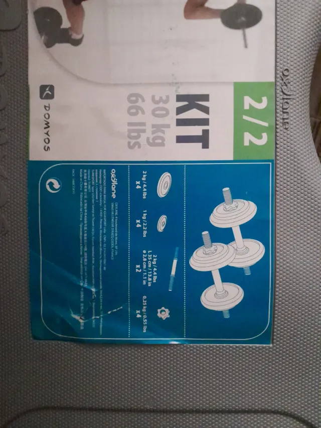 Banco de pesas y mancuernas