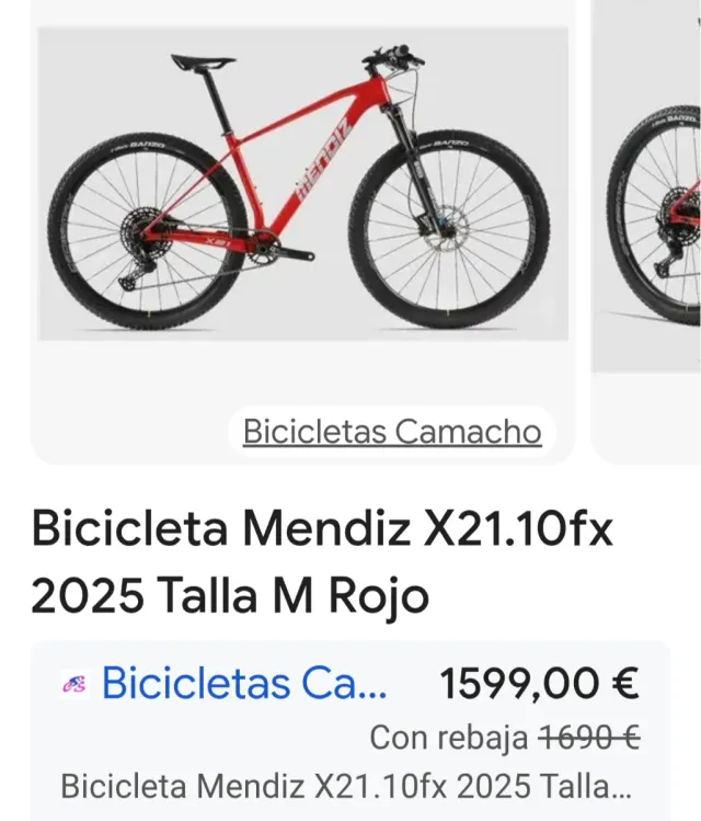 Mendiz X21 Carbono Talla M 2025 !!OPORTUNIDAD!!