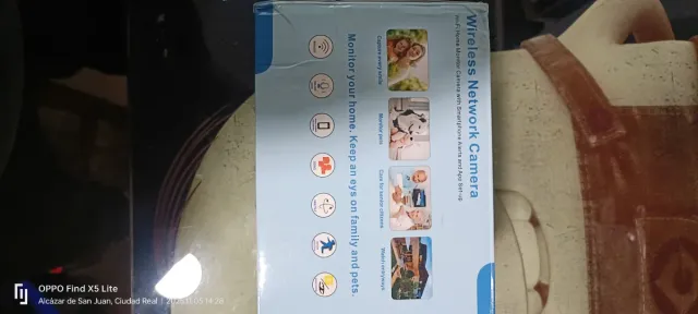 4 Cámaras de Seguridad Blancas