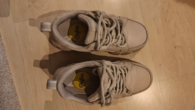 Zapatillas Buffalo Beige Mujer