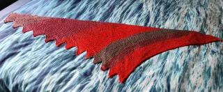 Chal tejido Cola de Dragón