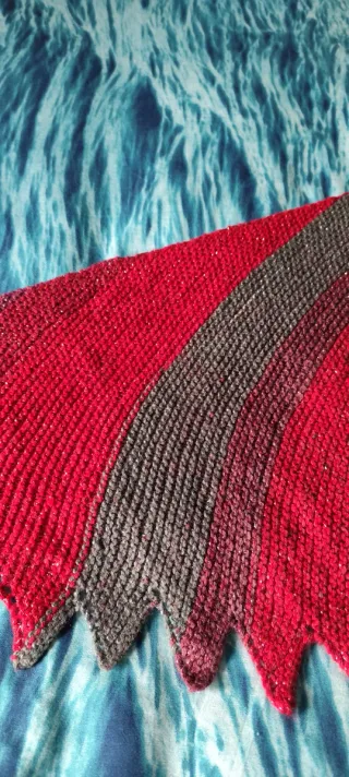 Chal tejido Cola de Dragón