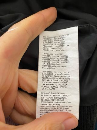 Giubbotto uomo Piombo in pelle nera