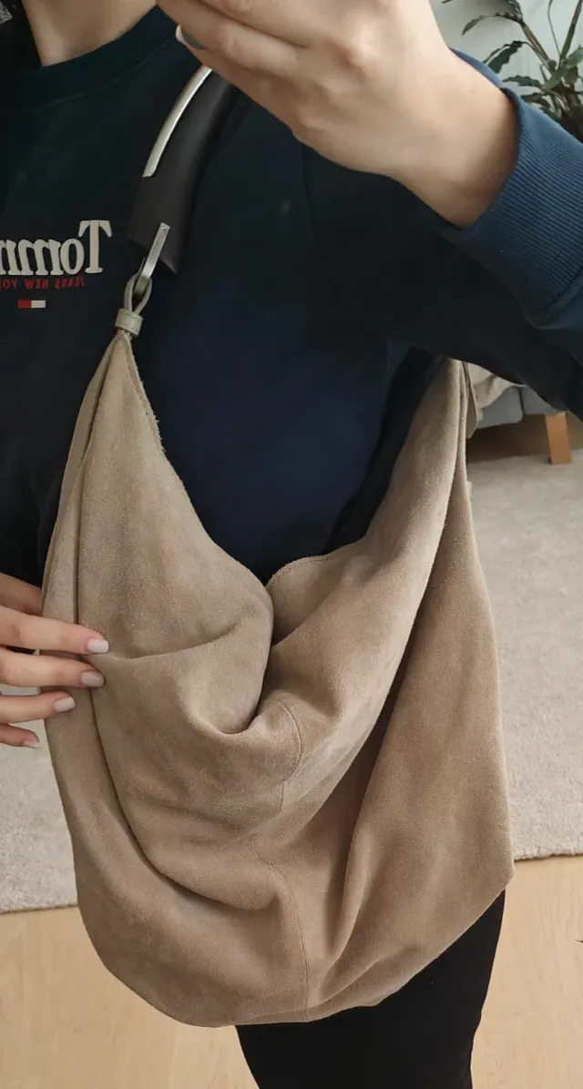 Bolso Parfois piel beige mujer