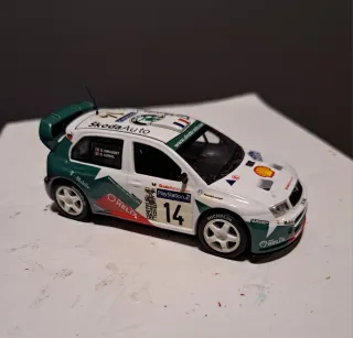 Miniatura Rally Skoda Fabia WRC