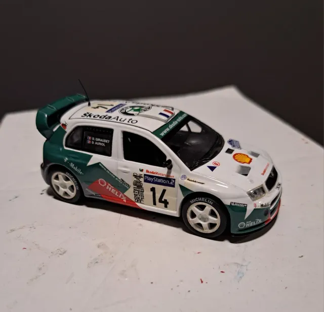 Miniatura Rally Skoda Fabia WRC