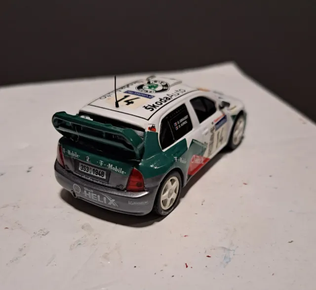 Miniatura Rally Skoda Fabia WRC