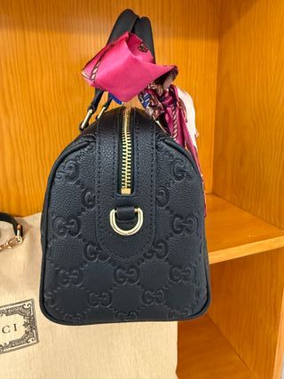 Bolso de cuero Gucci negro